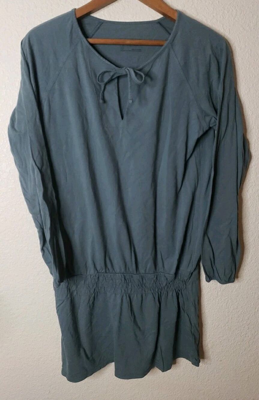 Patagonia Sage Green Flowy Dress Size XS Peasant Tunic